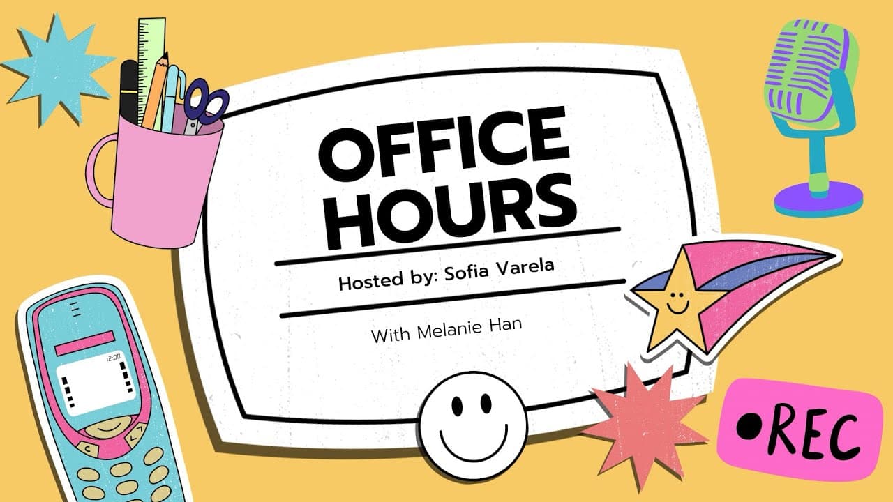 Stag Radio's Office Hours, hosted by Sofia Varela with Melanie Han.